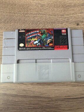 SNES Captain America and The Avengers Super Nintendo Authentic Cartridge